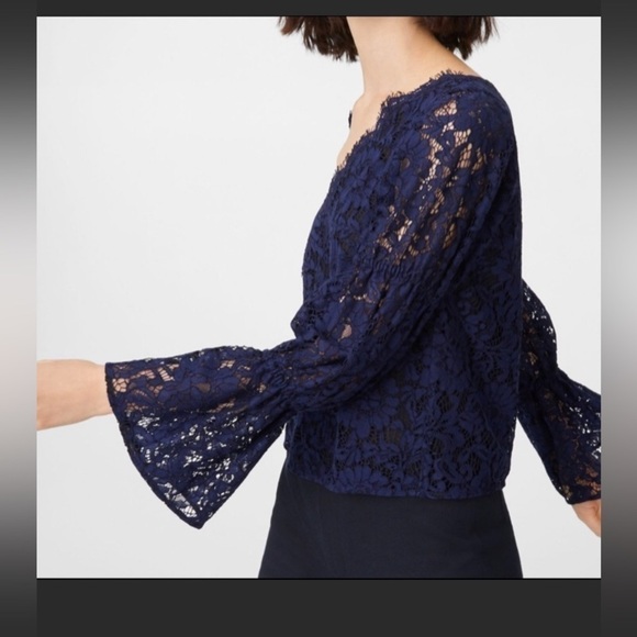 CLUB Monaco lace blouse - Picture 1 of 5